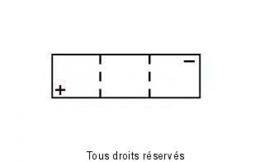 Batterie BS Battery pour Auto B49-6 / 6V 9Ah Neuf