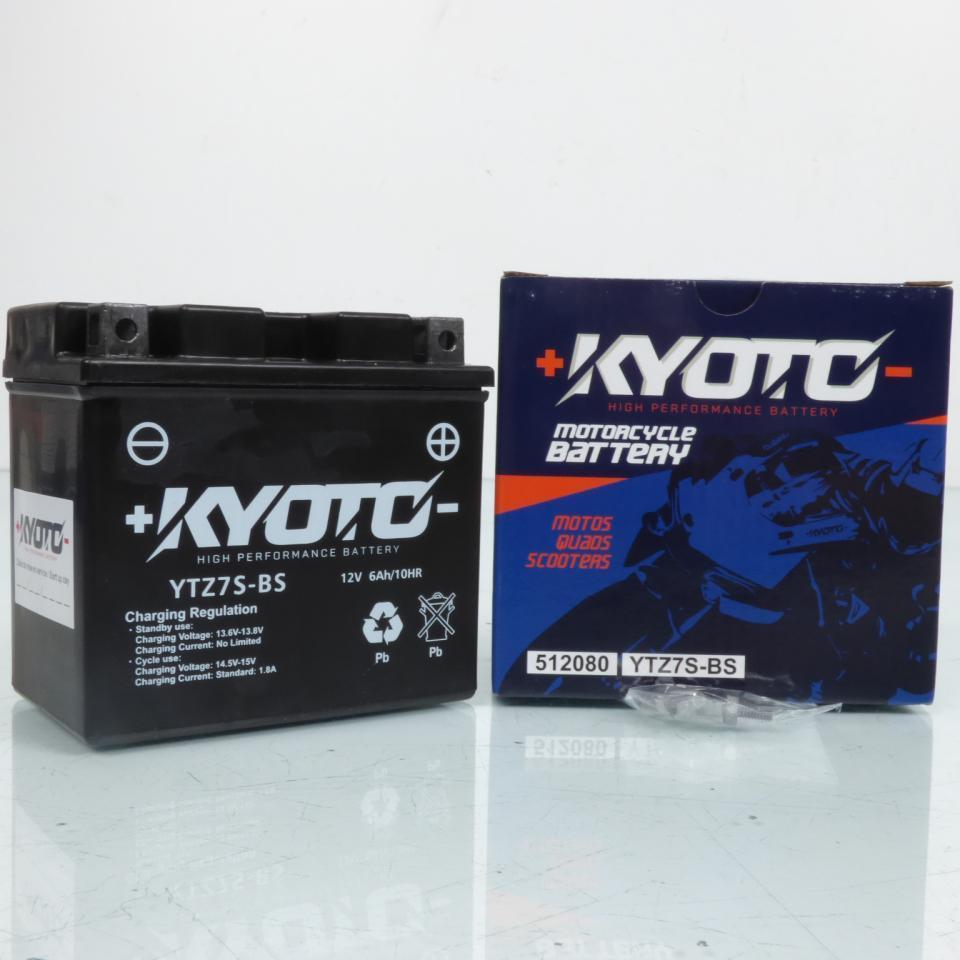 Batterie Kyoto pour Scooter Yamaha 0 XC 115 S DELIGHT 2014 à 2017 YTZ7S-BS SLA / 12V 6Ah Neuf