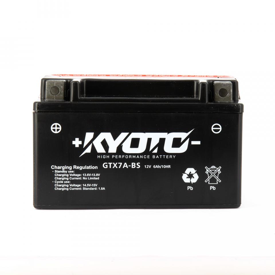 Batterie Kyoto pour Scooter Peugeot 125 Tweet evo 2014 à 2017 YTX7A-BS / 12V 6Ah Neuf