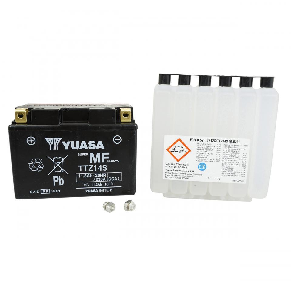 Batterie Yuasa pour Moto Honda 1200 VFR F 2010 à 2011 YTZ14-S / 12V 11.2Ah Neuf