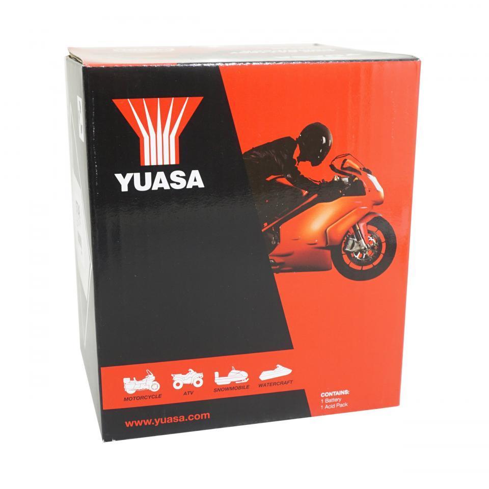 Batterie Yuasa pour Moto Yamaha 950 Xvs A Midnight Star 2009 à 2016 YTZ14-S / 12V 11.2Ah Neuf