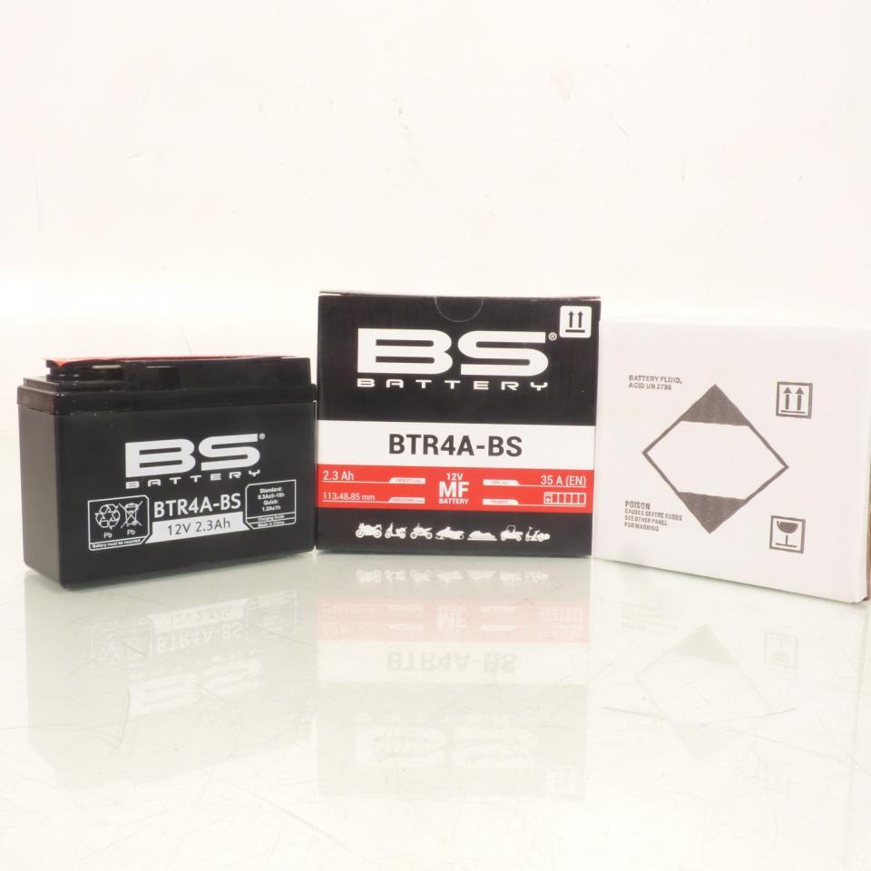 Batterie BS Battery pour scooter Honda 50 X8R 1999-2005 YTR4A-BS / 12V 2.3Ah Neuf