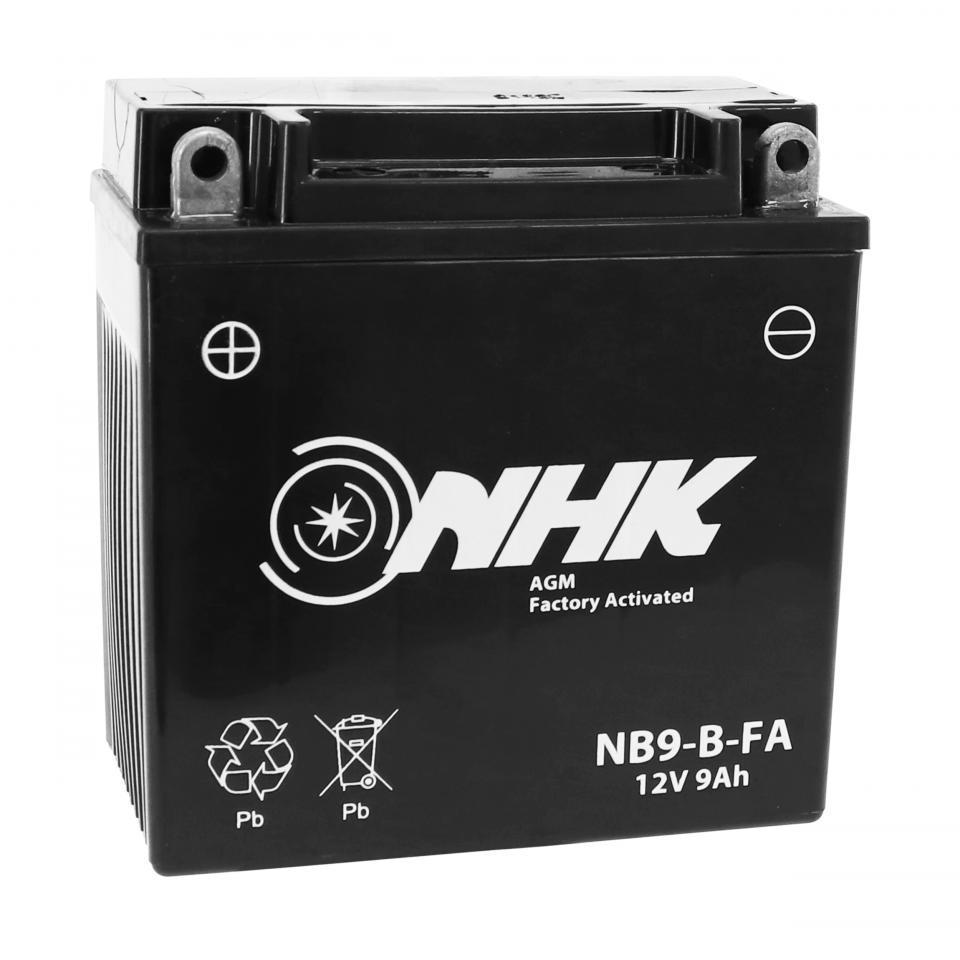 Batterie NHK pour Moto Honda 125 Cb Td Après 1982 Neuf