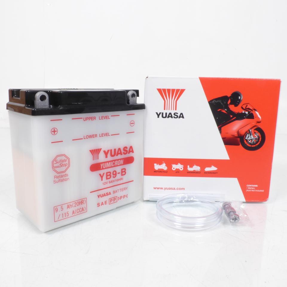 Batterie Yuasa pour Moto Gilera 125 MXR 1986 à 1993 YB9-B Neuf