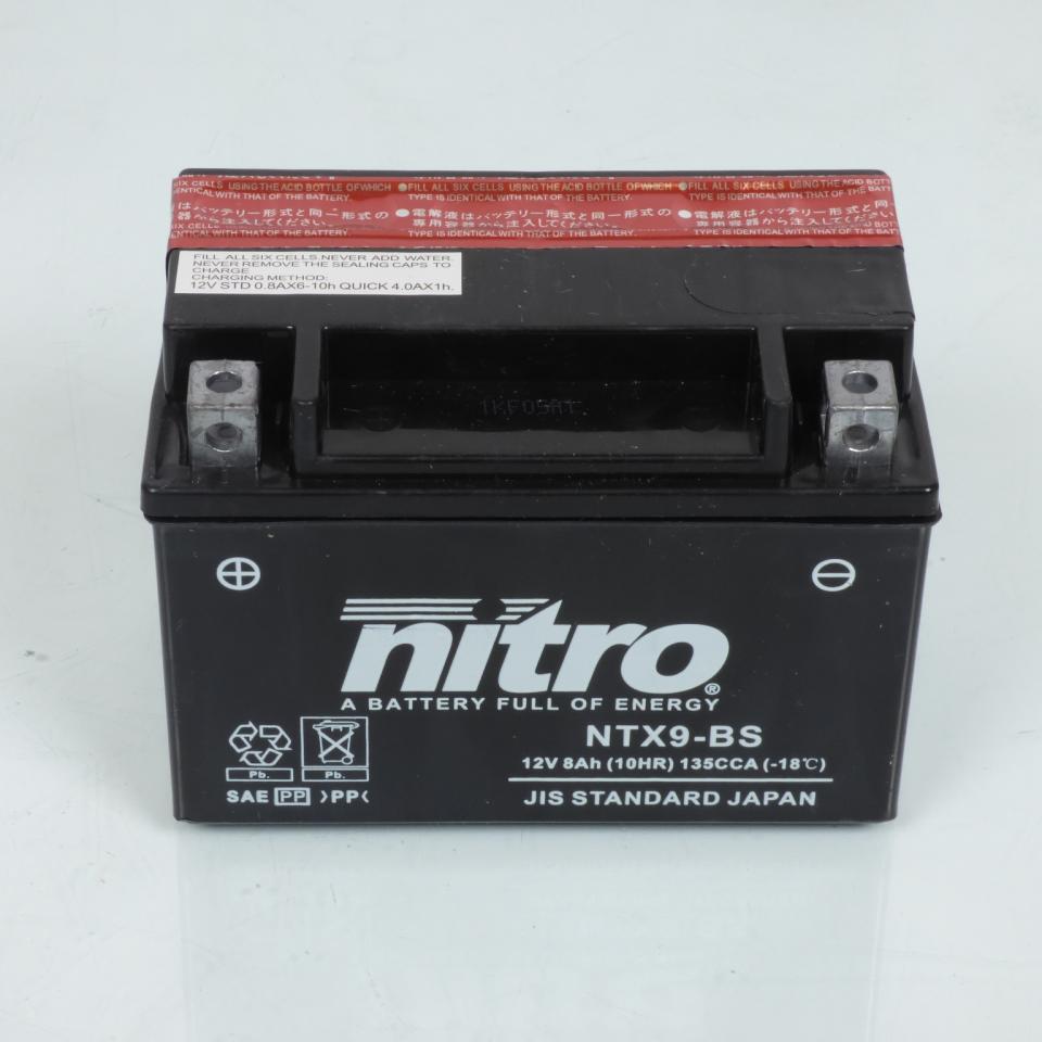 Batterie Nitro pour Moto Kawasaki 750 Ninja Zx-7 R Après 1997 Neuf