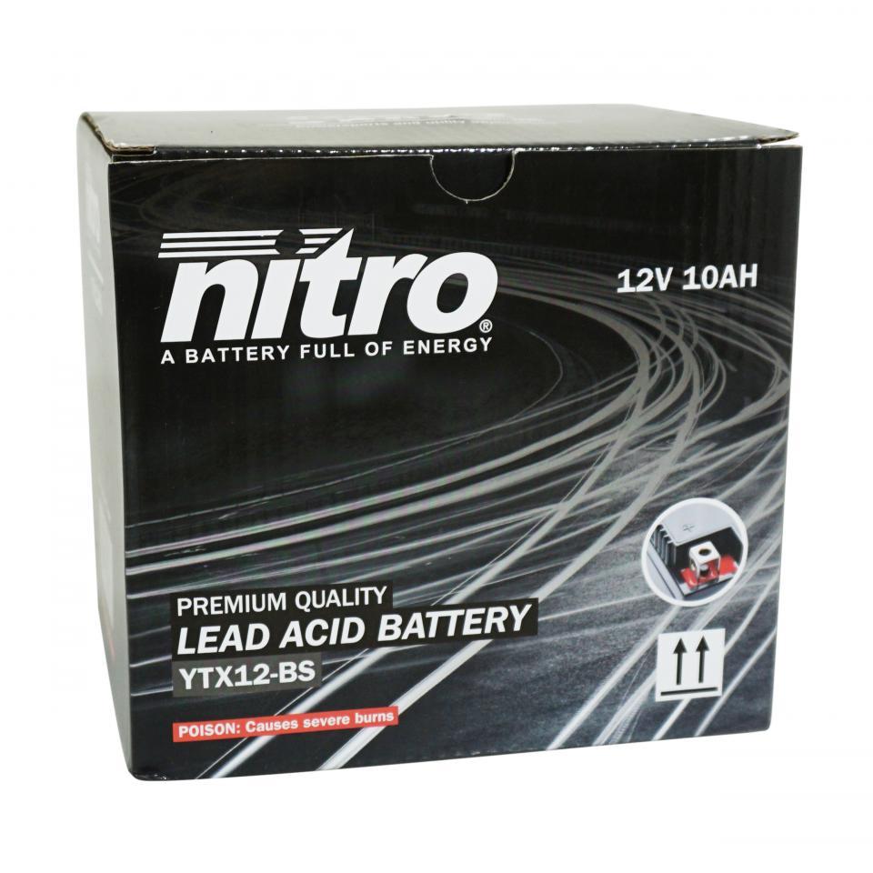 Batterie Nitro pour Moto Kawasaki 650 ER6 2006 à 2020 Neuf