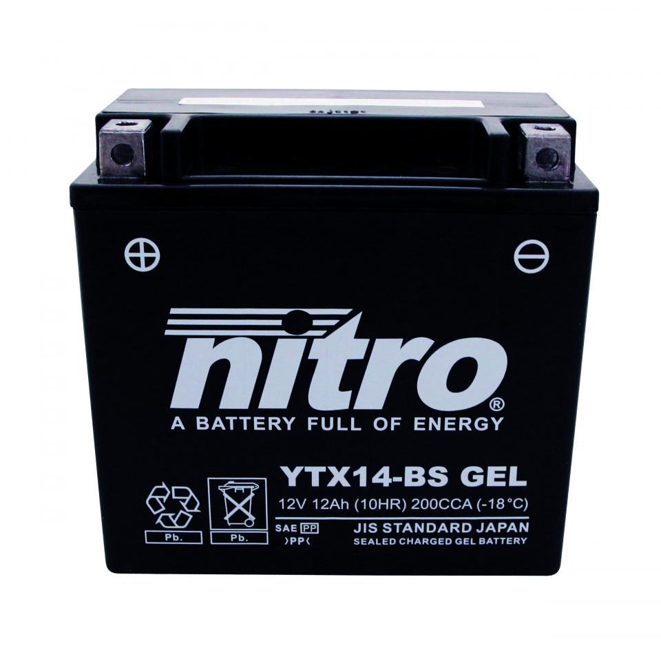 Batterie Nitro pour Moto Kawasaki 1400 ZZR 2006 à 2020 Neuf