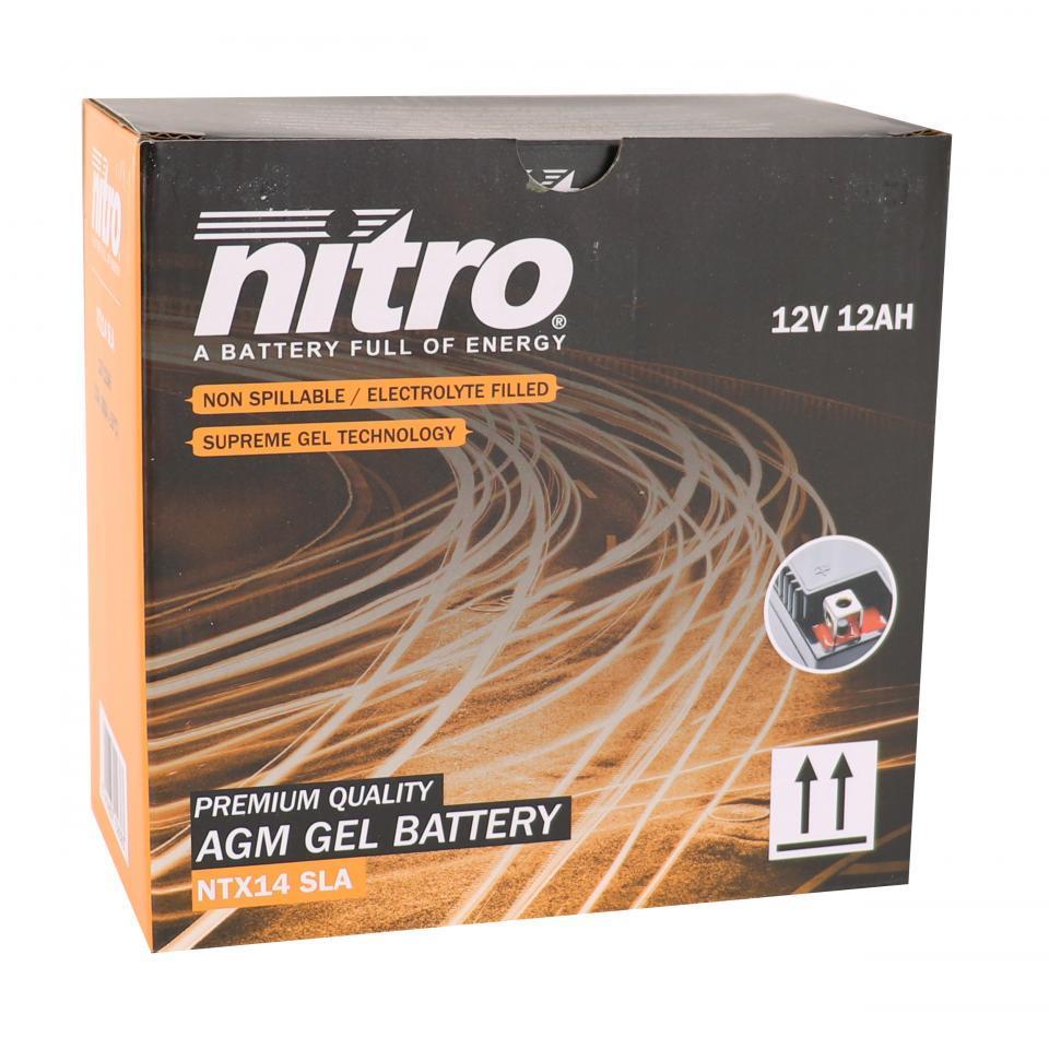 Batterie Nitro pour Moto Kawasaki 1400 ZZR 2006 à 2020 Neuf