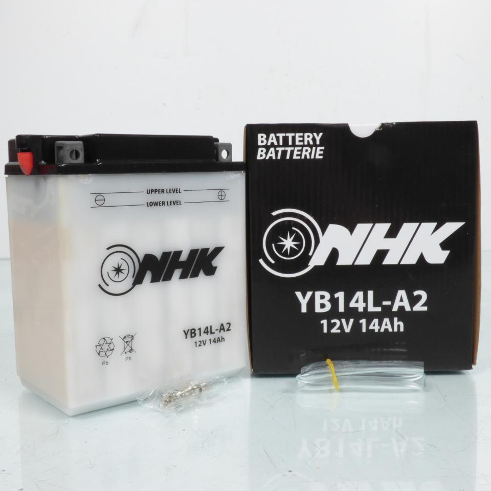 Batterie NHK pour Moto Honda 650 CB 1979 à 1985 YB14L-A2 Neuf