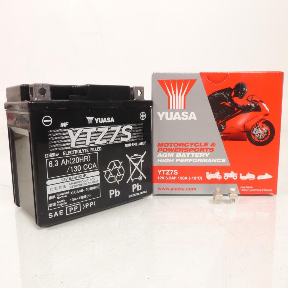 Batterie Yuasa pour Moto Husqvarna 250 TXC 2010 YTZ7-S / 12V 6Ah Neuf