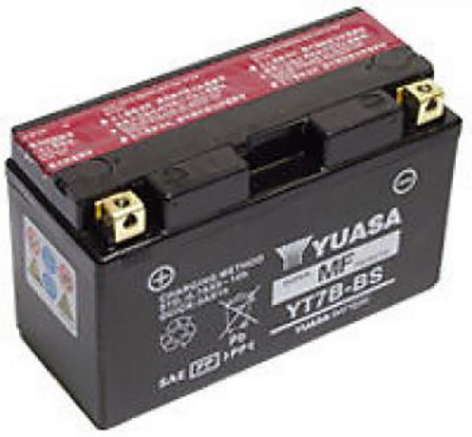 Batterie Yuasa pour Moto Kymco 125 Quannon 2008 à 2011 YT7B-BS / 12V 6.8Ah Neuf
