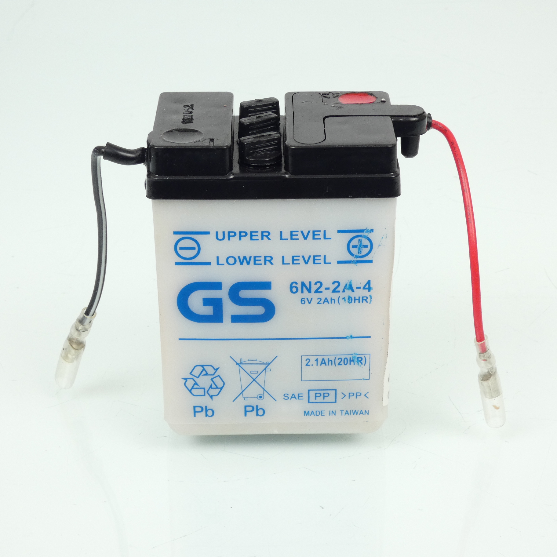 Batterie GS pour Moto Yamaha 200 IT 1988 6N2-2A-4 / 6V / Plomb Neuf