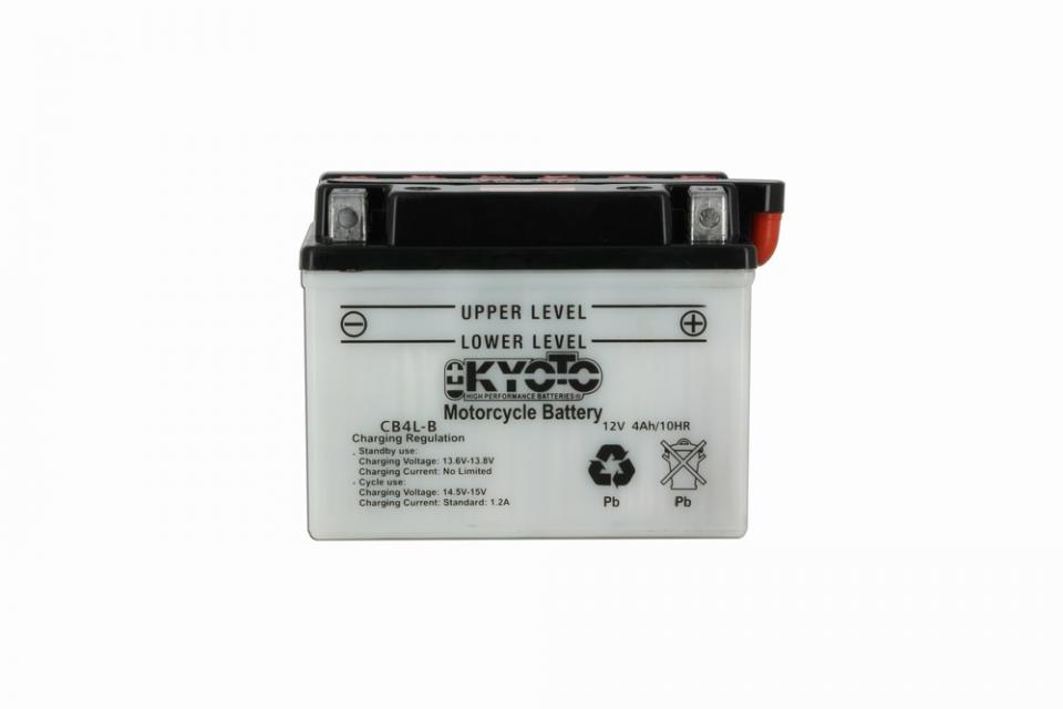 Batterie Kyoto pour Scooter MBK 50 Booster Spirit 1996 à 1998 YB4L-B / 12V 4Ah Neuf