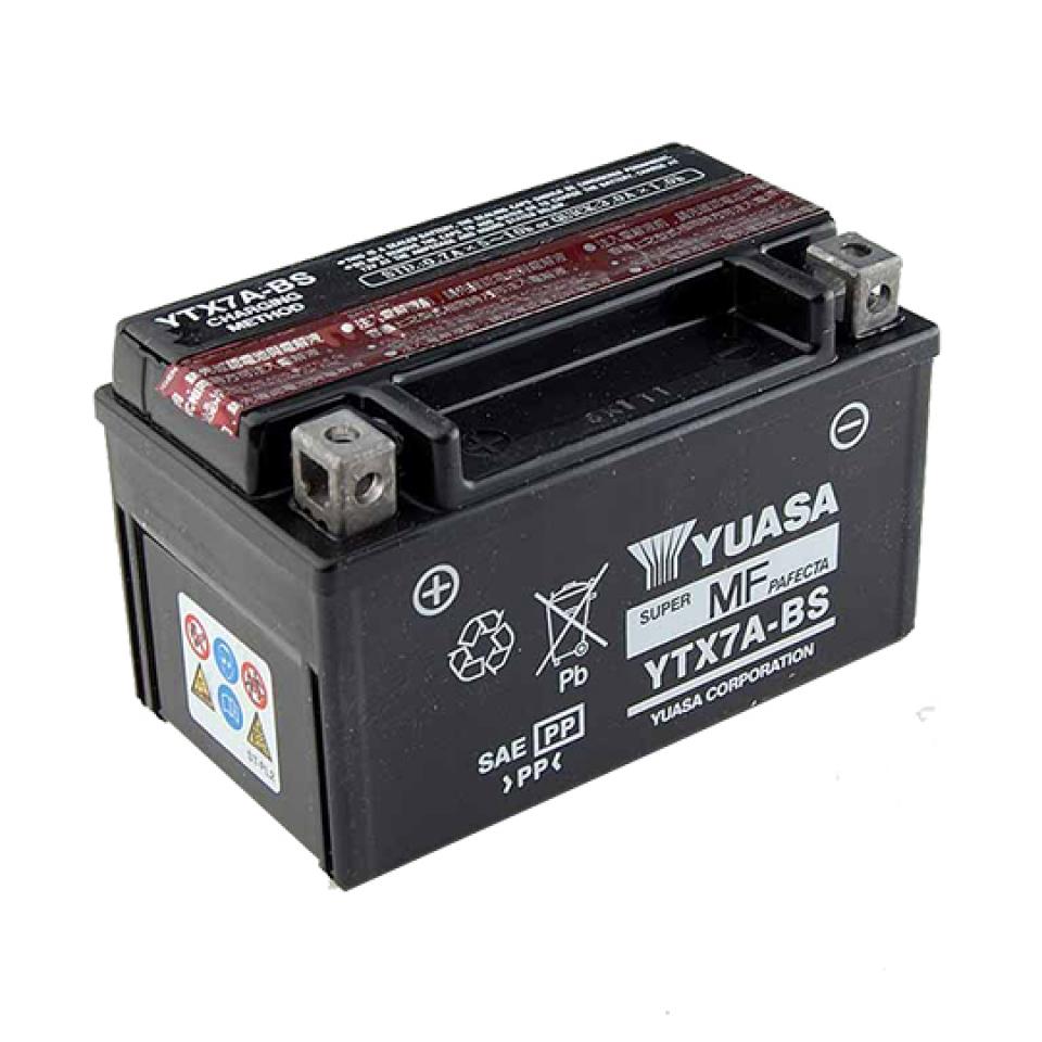 Batterie Yuasa pour Scooter Peugeot 50 Tweet evo 2014 à 2019 YTX7A-BS / 12V 6Ah Neuf