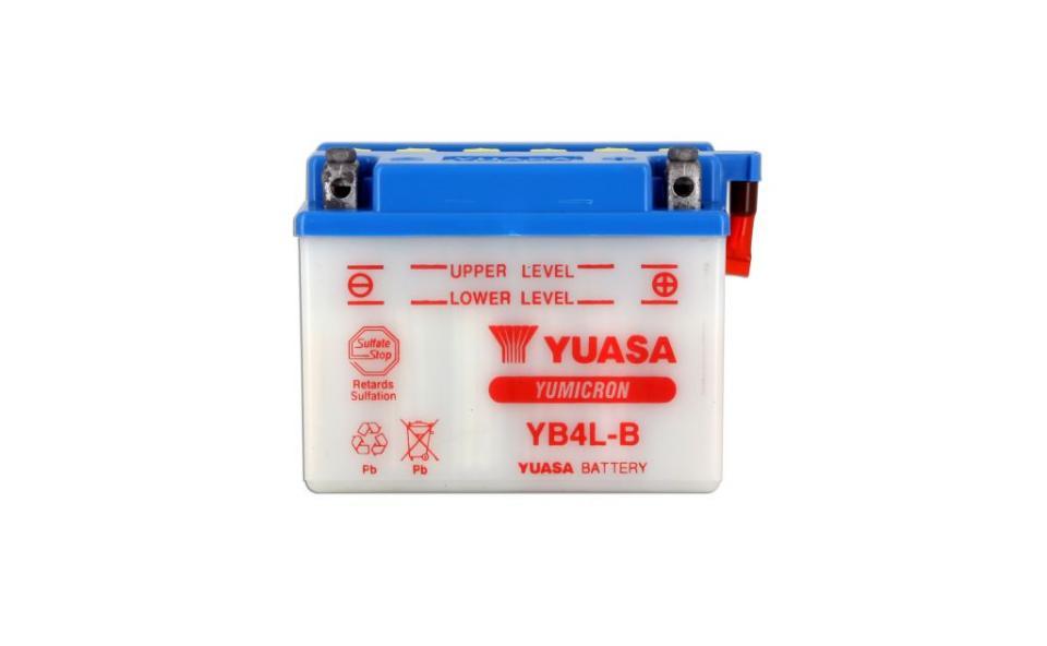 Batterie Yuasa pour Moto Peugeot 50 XR7 2008 à 2014 YB4L-B / 12V 4Ah Neuf