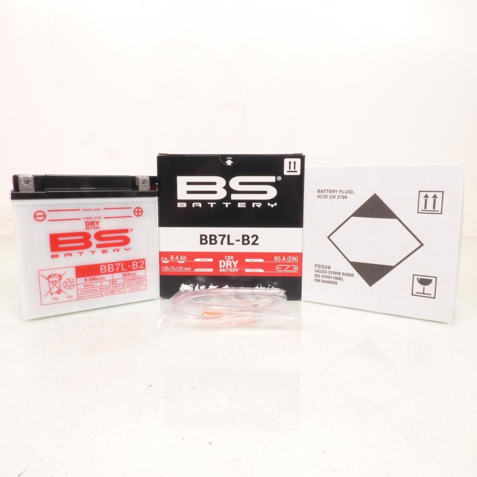 Batterie BS Battery pour Scooter Peugeot 50 Jet Rnc Ice Blade 2010 à 2014 YB7L-B2 / 12V 8Ah Neuf