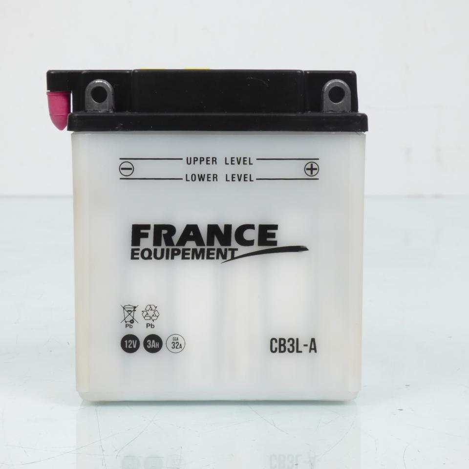 Batterie France Equipement pour Moto MBK 50 X-Limit Trail 4T 1997 à 1999 YB3L-A / 12V 3Ah Neuf