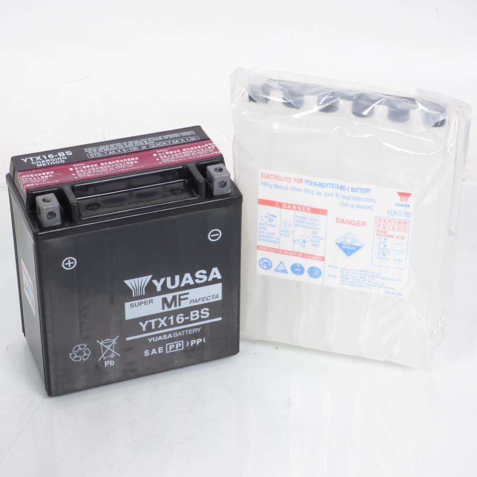 Batterie Yuasa pour Moto Kawasaki 1100 ZR Zephyr 1992 à 1996 Neuf