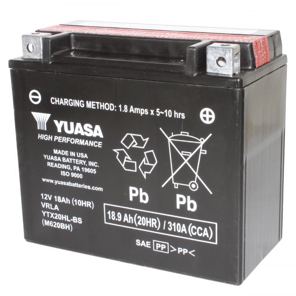 Batterie Yuasa pour Quad Polaris 850 Sportsman 2009 à 2012 YTX20HL-BS / 12V 18Ah Neuf
