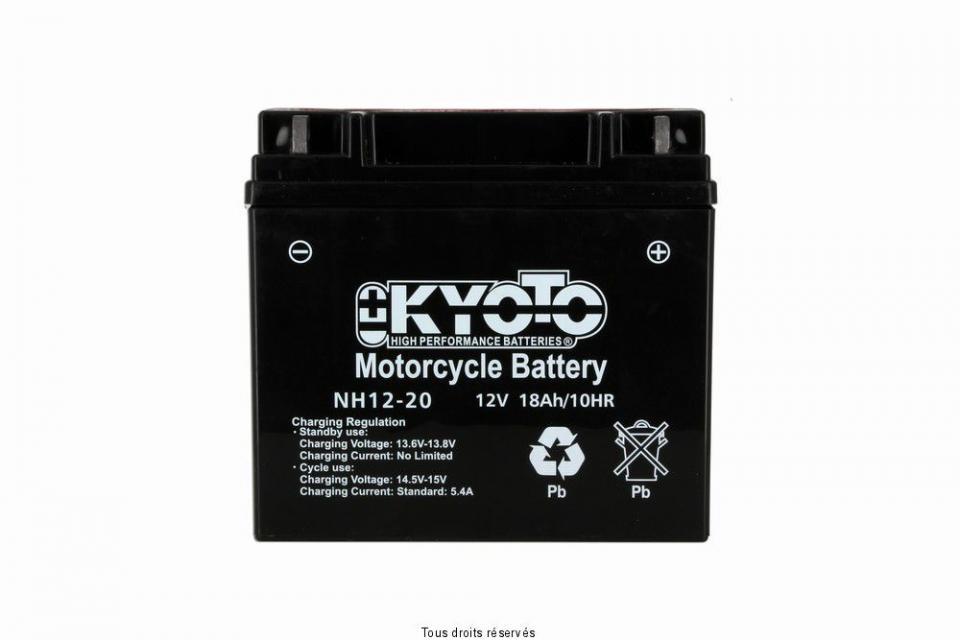 Batterie Kyoto pour Auto SLA12-20 / 12V 21.1Ah Neuf
