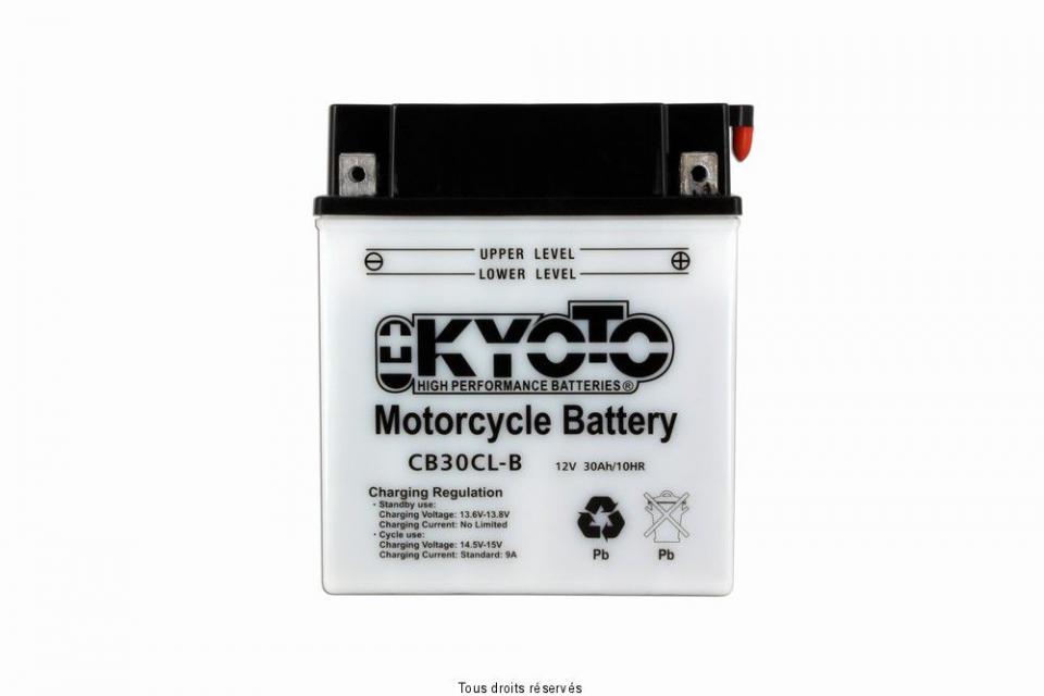 Batterie Kyoto pour Auto YB30CL-B / 12V 30Ah Neuf