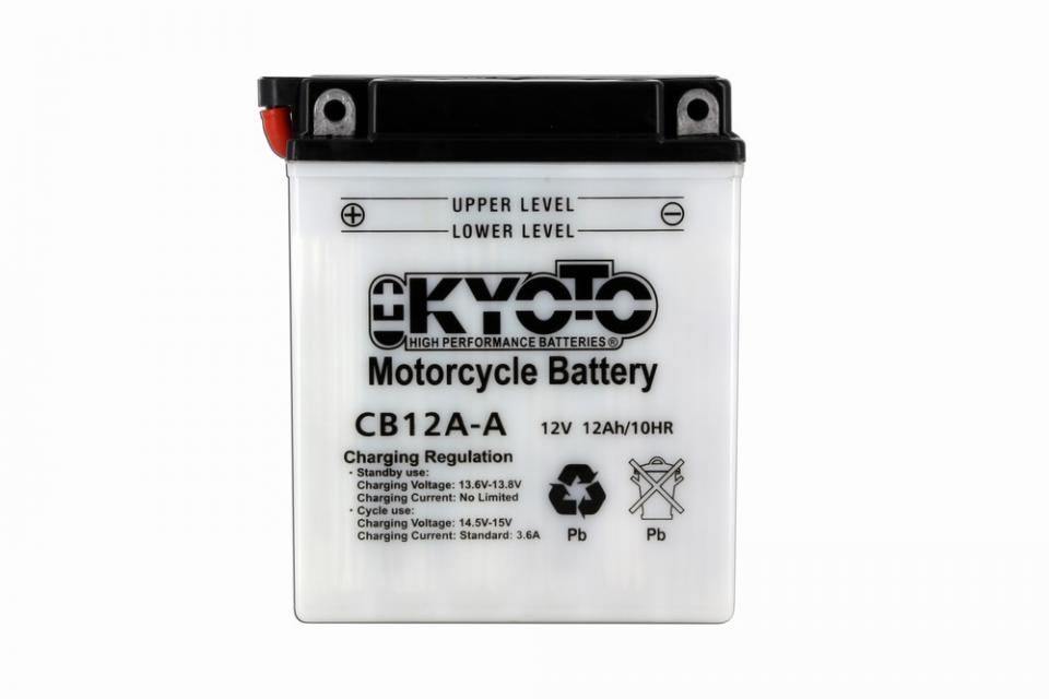 Batterie Kyoto pour Moto Kawasaki 550 ZR Zephyr 1990 à 1993 YB12A-A / 12V 12Ah Neuf