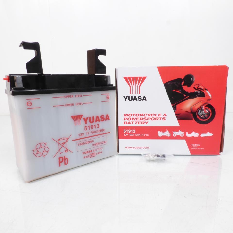 Batterie Yuasa pour Moto BMW 750 K 75 C 1985 à 1988 51913 / 12V 19Ah Neuf