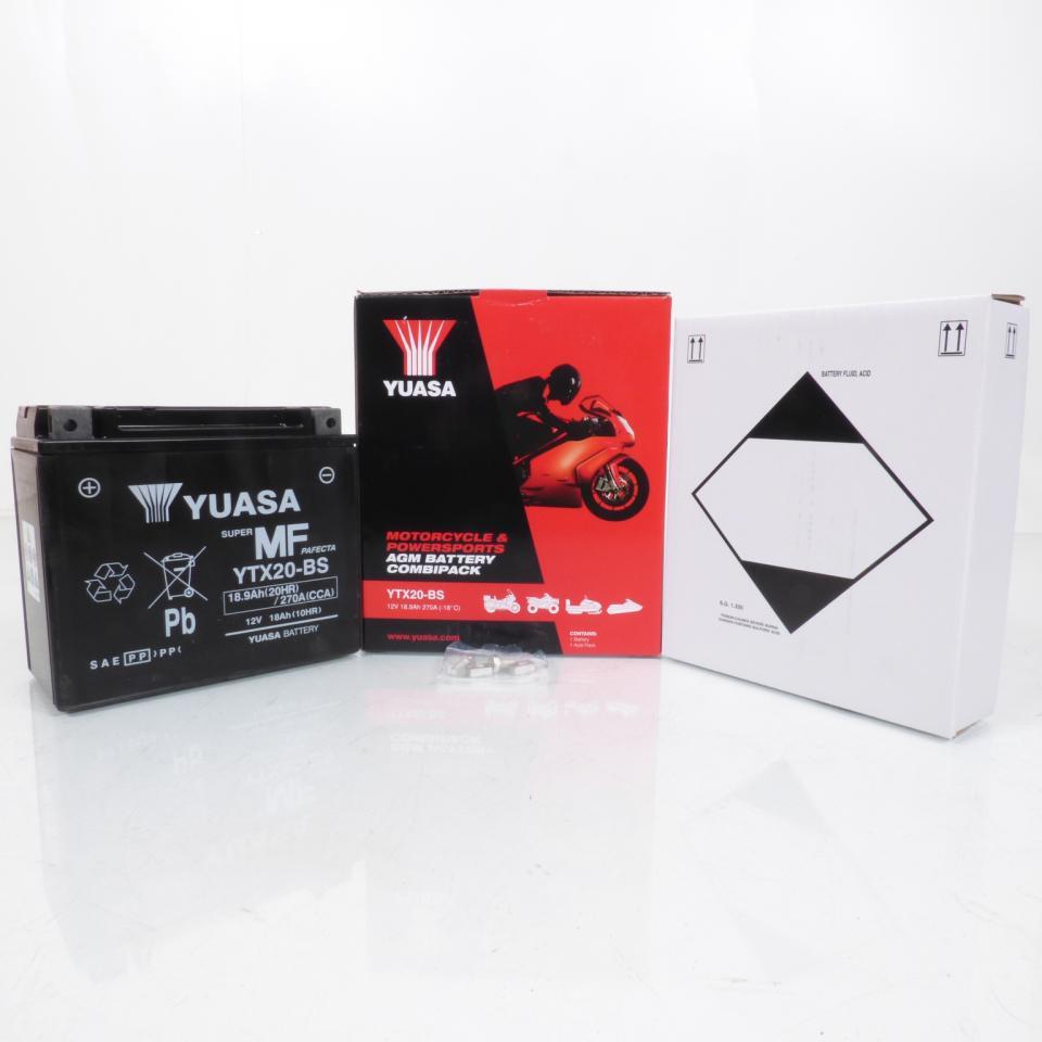 Batterie Yuasa pour Moto Triumph 1200 Trophy 2012 à 2016 Neuf