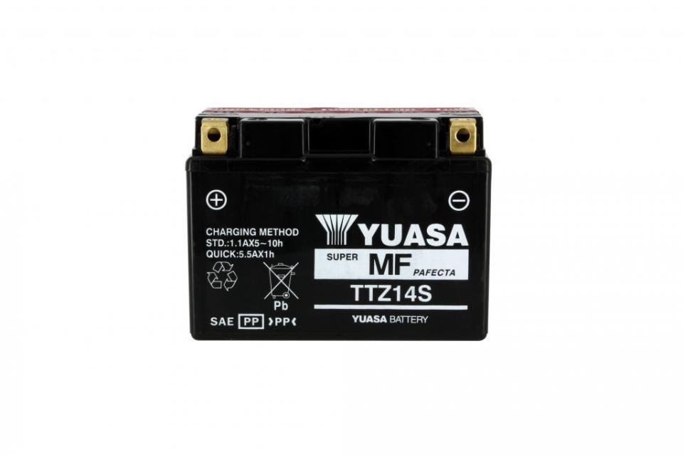 Batterie Yuasa pour Moto KTM 1190 RC8 2009 à 2015 YTZ14-S / 12V 11.2Ah Neuf