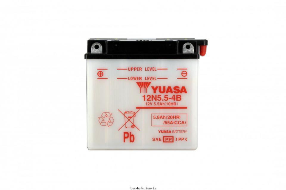 Batterie Yuasa pour Moto Yamaha 125 Wr X 2009 à 2018 Neuf