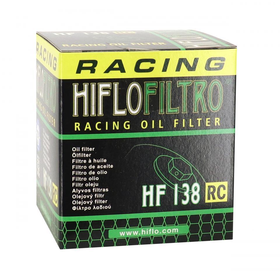 Filtre à huile Hiflofiltro pour Moto Suzuki 650 Gsx F 2008 à 2015 HF138RC Neuf