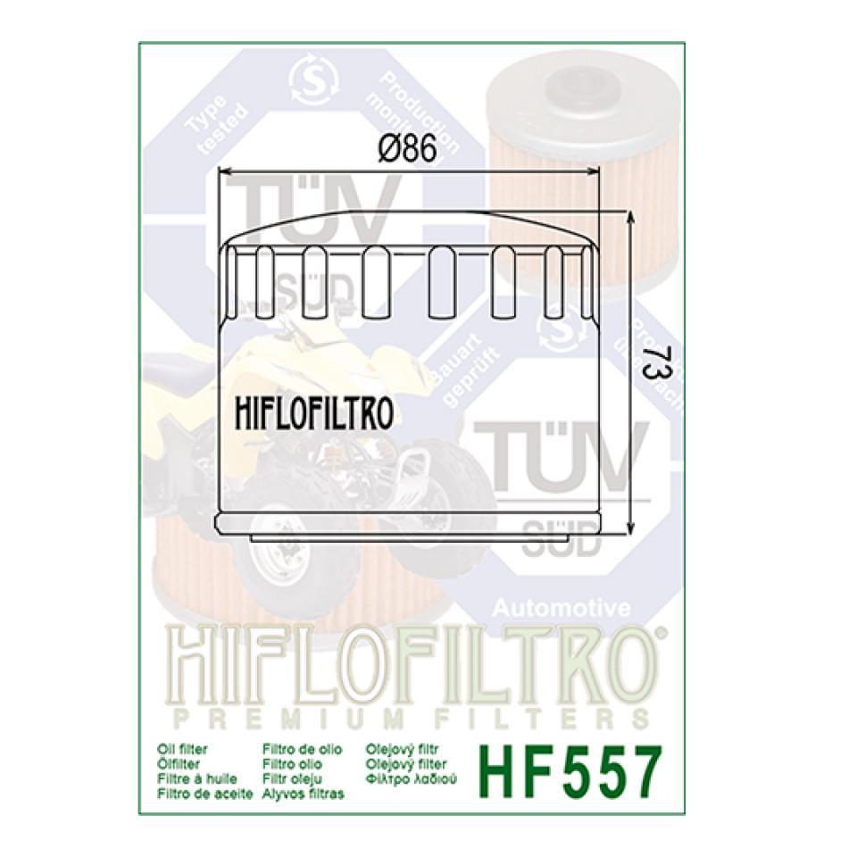Filtre à huile Hiflofiltro pour Auto HF557 Neuf