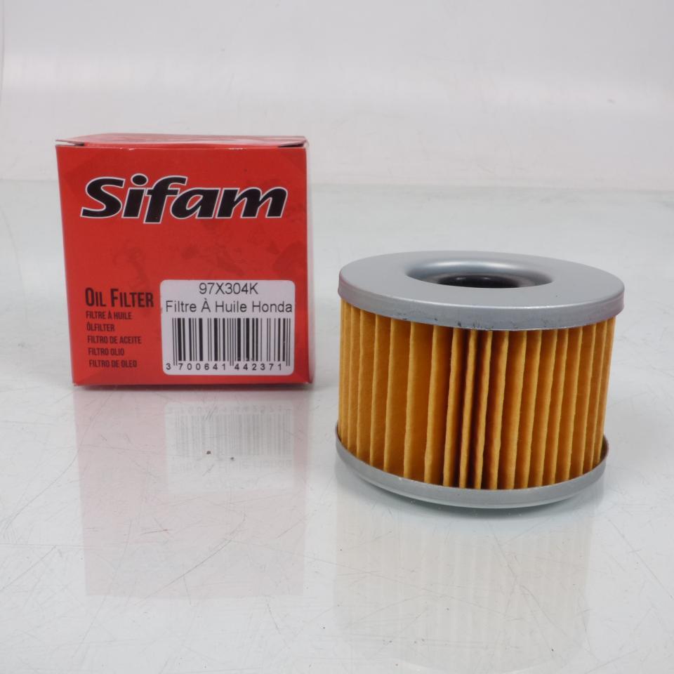 Filtre à huile Sifam pour Moto Honda 450 Cb Dx 1989 à 1992 Neuf