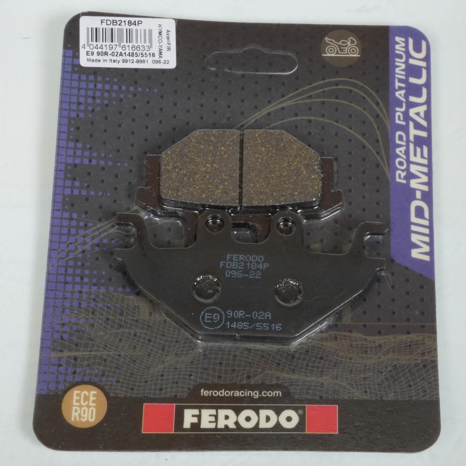 Plaquette de frein Ferodo pour Quad Sym 300 Quadlander S 2008 à 2014 AVG / AVD / AR Neuf