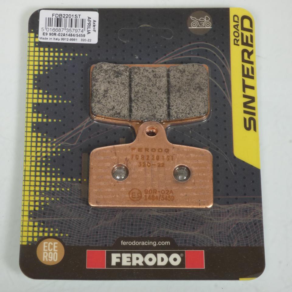 Plaquette de frein Ferodo pour Moto Derbi 50 GPR 2009 à 2010 RF1A1A / AV Neuf