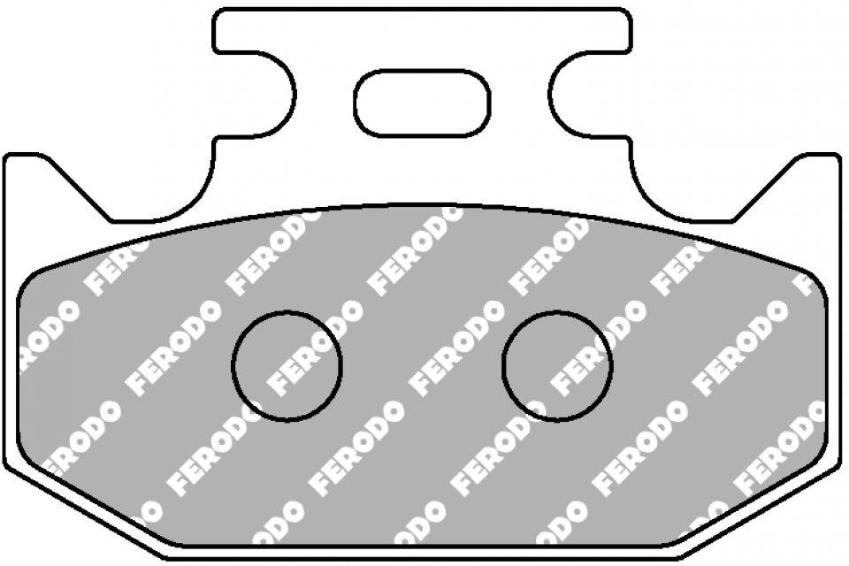 Plaquette de frein Ferodo pour Moto Kawasaki 250 KX 1994 KXMK1 / AR Neuf