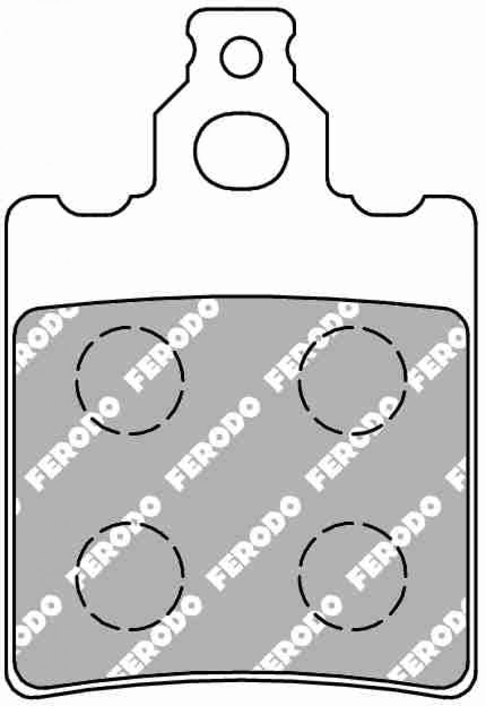 Plaquette de frein Ferodo pour Moto Aprilia 50 Tuono 2003 à 2004 SEA00 / AR Neuf