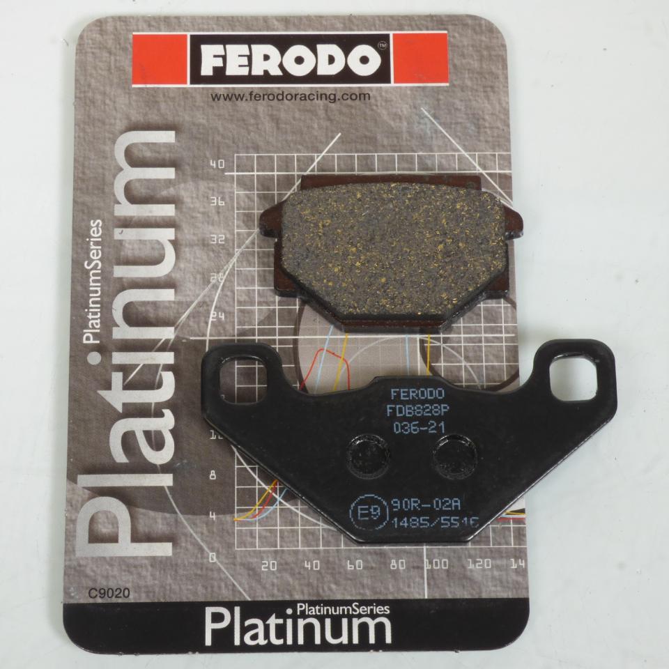 Plaquette de frein Ferodo pour Moto Aprilia 125 ETX 1998 à 2001 AR / FDB828P Neuf