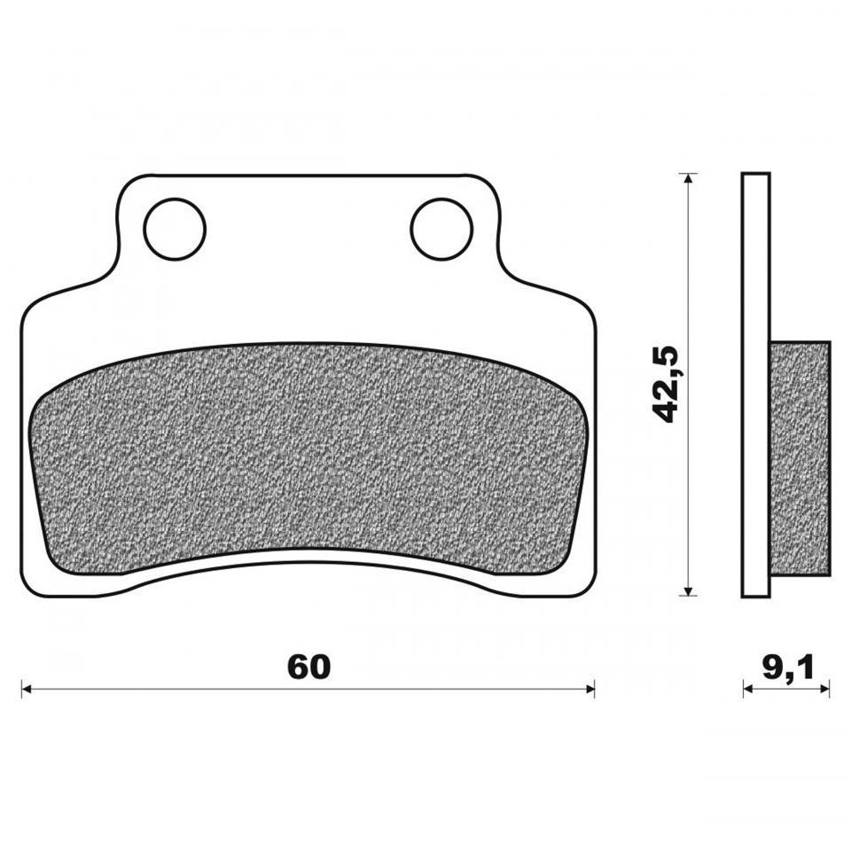 Plaquette de frein Newfren pour Scooter Peugeot 50 Vivacity Avant 2020 Neuf