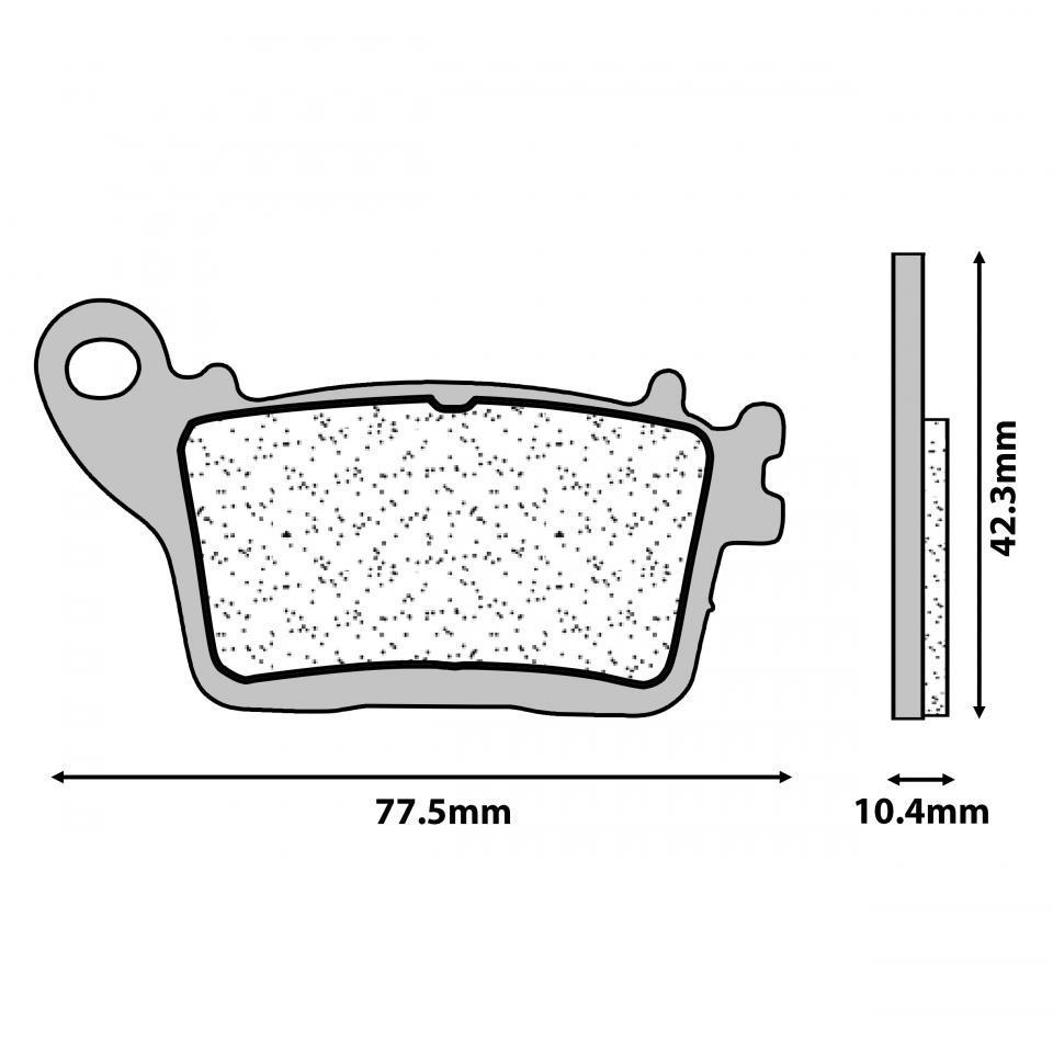 Plaquette de frein CL BRAKES pour Moto Suzuki 1000 Gsx-R 2009 à 2020 Neuf