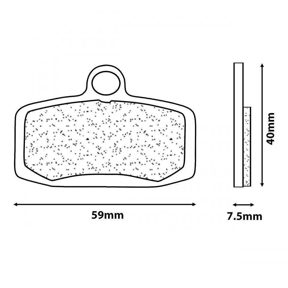 Plaquette de frein CL BRAKES pour Deux Roues Husqvarna Après 2014 Neuf