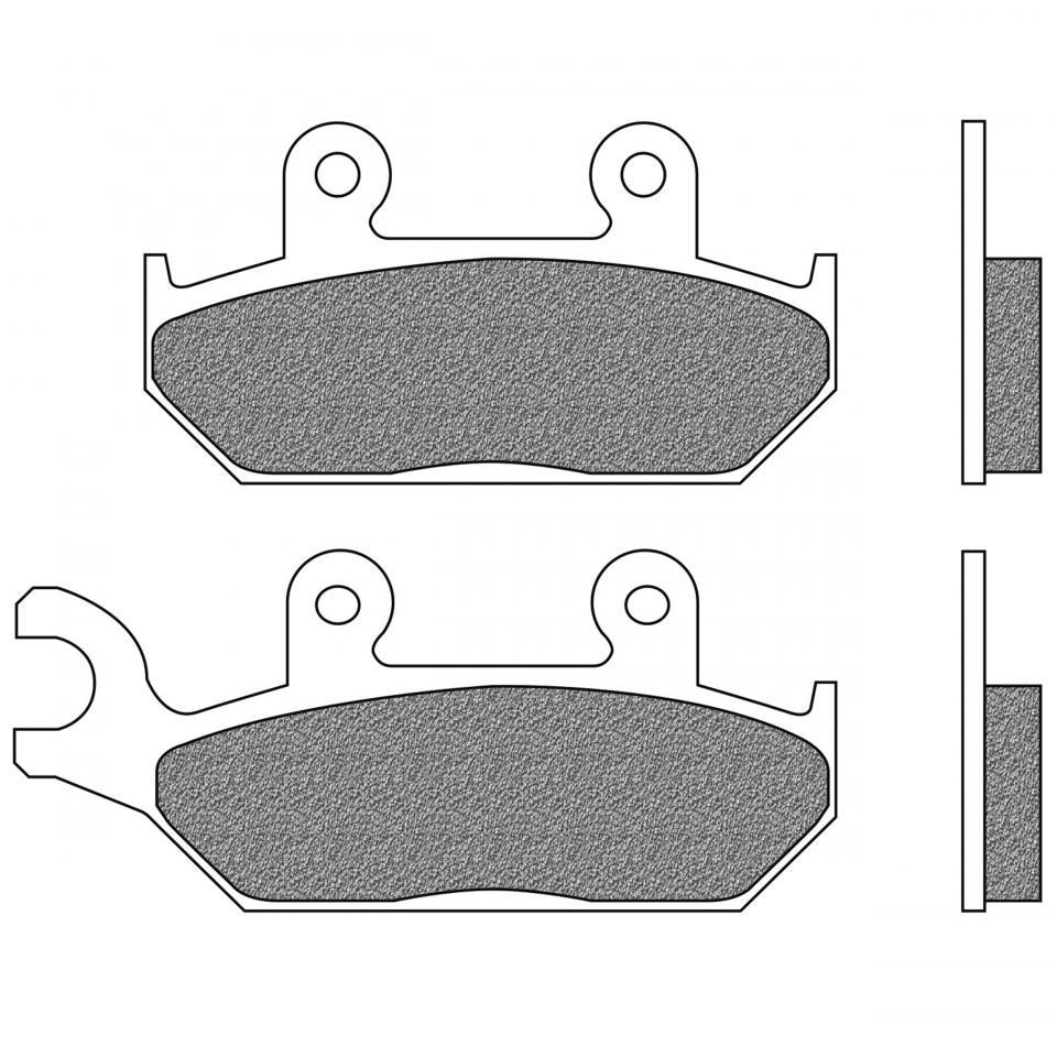 Plaquette de frein Newfren pour Moto Yamaha 600 Xt E 1990 à 2002 Neuf