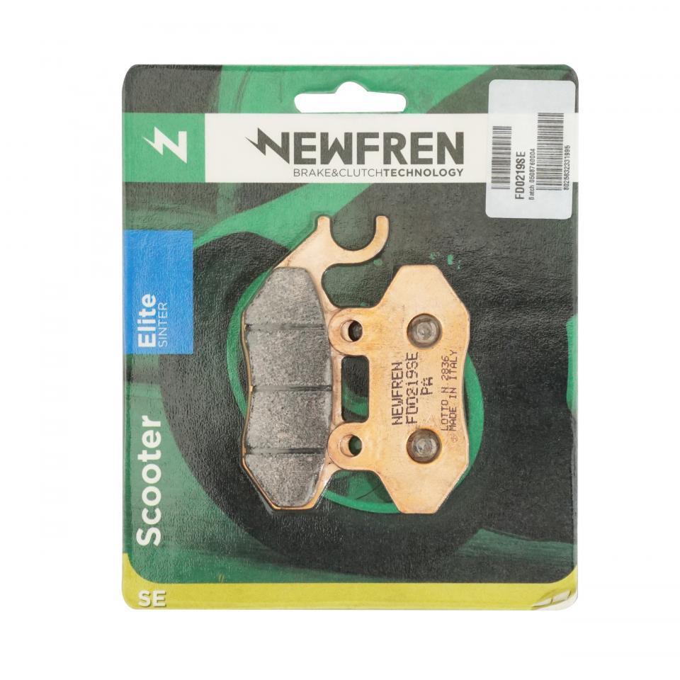 Plaquette de frein Newfren pour Scooter Sym 125 Fiddle 3 2014 à 2016 Neuf
