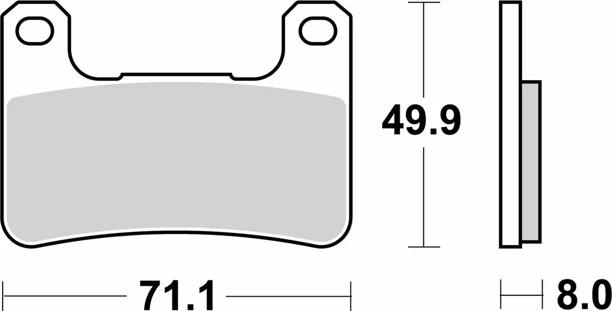 Plaquette de frein SBS pour Moto Kawasaki 1000 Zx-10 R Ninja Sans Abs 2011 à 2014 AVG / AVD Neuf