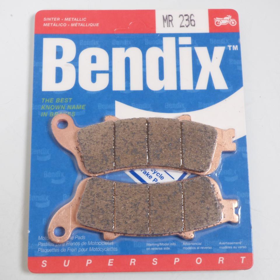 Plaquette de frein Bendix pour moto Honda 650 VFR 1998-2011 MR236 Neuf