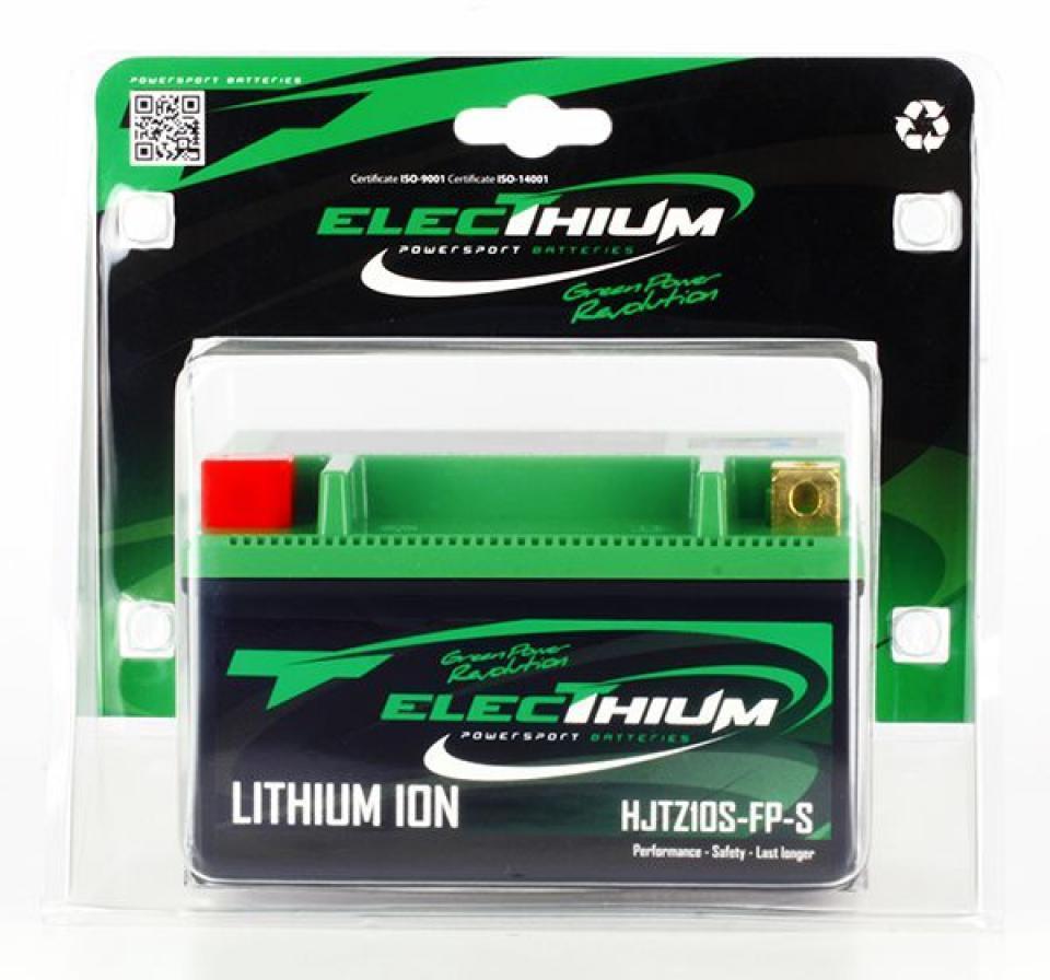 Batterie Lithium Electhium pour Moto KTM 125 Supermoto Prestige 2011 à 2014 HJTZ10S-FP / 12V 8.6Ah Neuf
