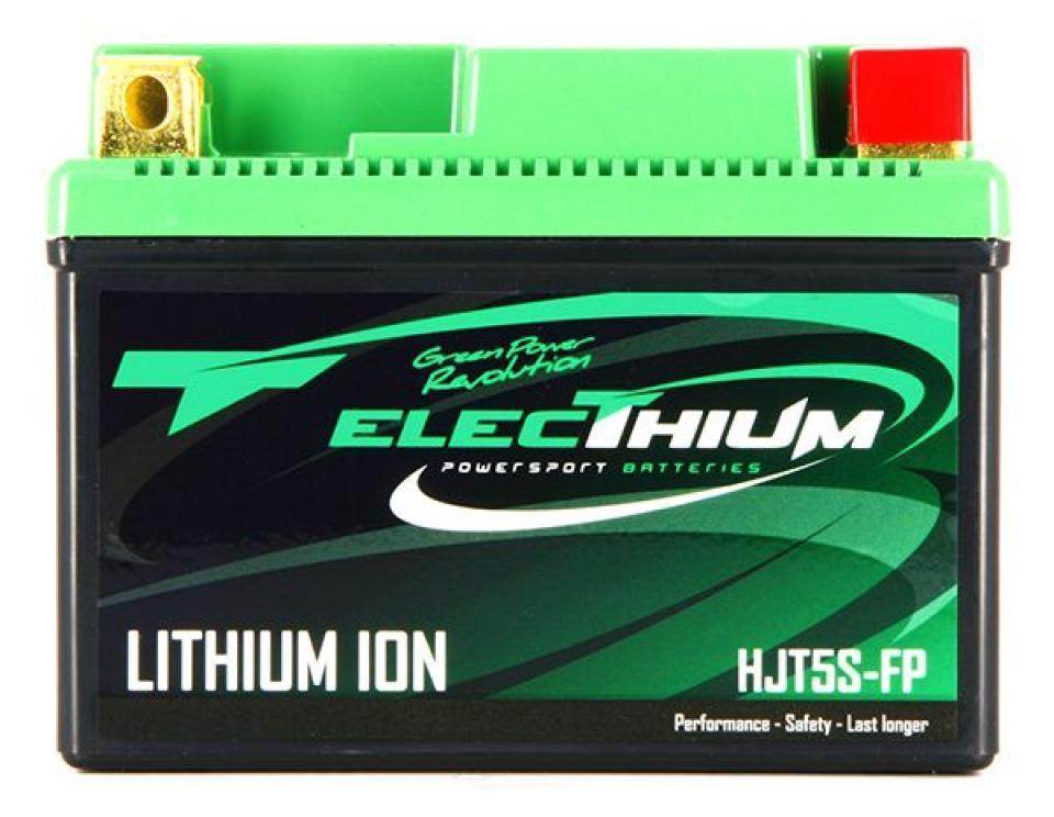 Batterie Lithium Electhium pour Scooter Daelim 50 Sj A E-Five 2003 à 2010 YTZ5S-BS / 12,8V 1,6Ah Neuf