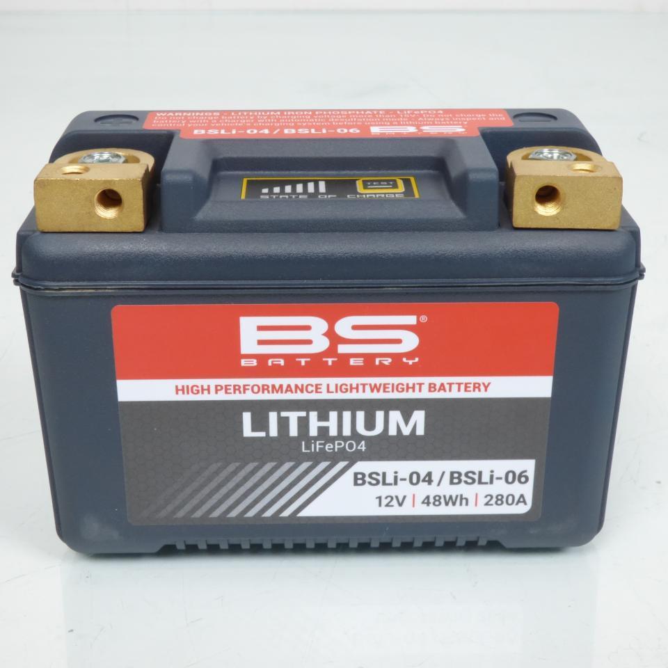 Batterie Lithium BS Battery pour Moto Yamaha 850 MT-09 2013 à 2017 YTZ10S HJTZ10S-FP / 12V 8,6Ah Neuf