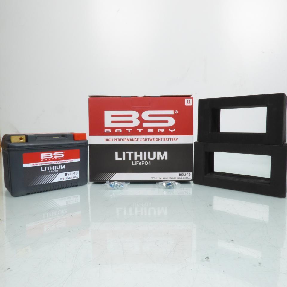 Batterie Lithium BS Battery pour Quad Hytrack 800 Hy 4X4 2011 à 2012 BSLi-10 / LTX20L / HJTX20HQ-FP Neuf