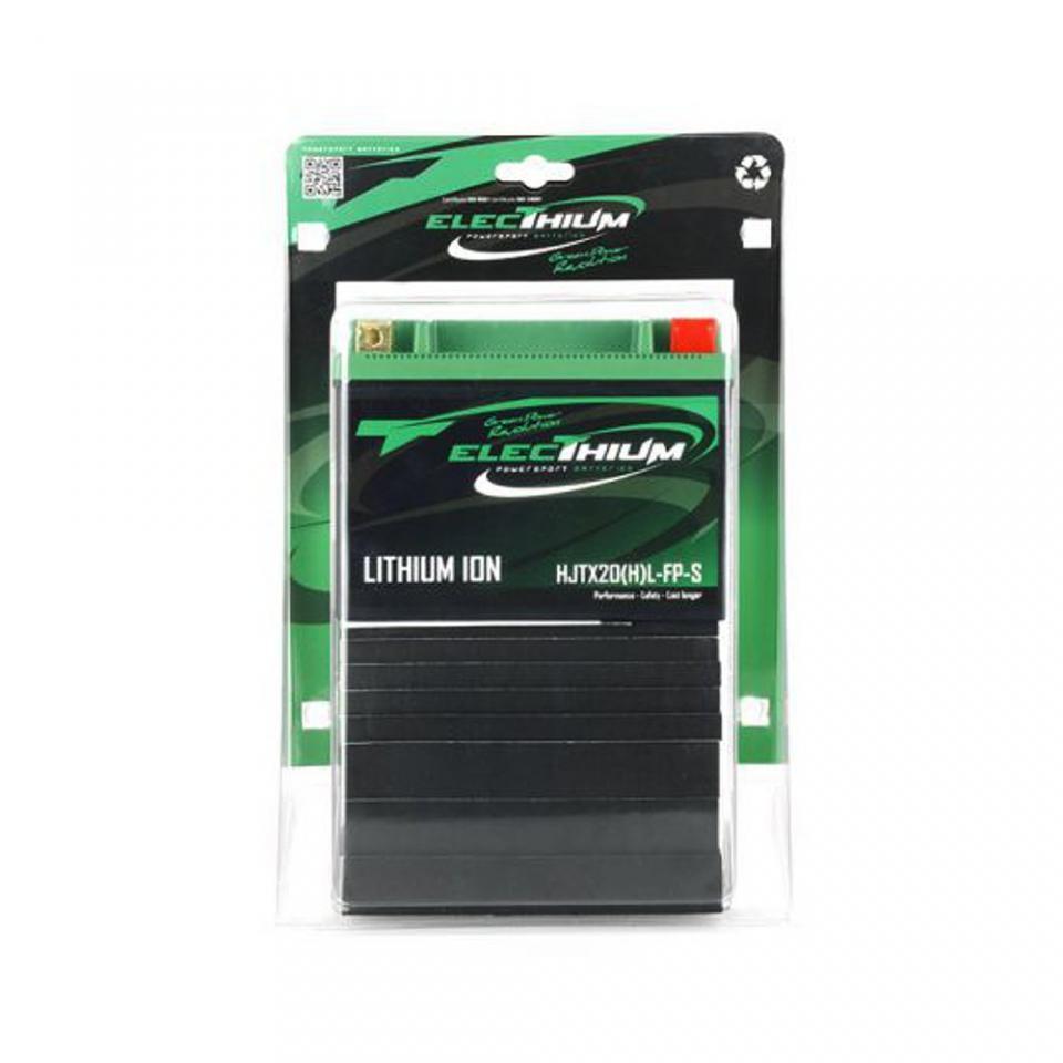 Batterie Lithium Electhium pour Quad CAN-AM 400 Outlander Max 4X4 2007 à 2013 HJTX20(H)L-FP-S / YTX20L-BS Neuf